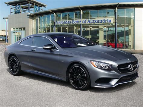 Certified Pre Owned 2017 Mercedes Benz S Class S 550 Coupe In