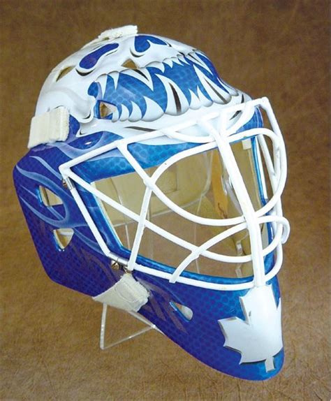 2002 03 Trevor Kidd Toronto Maple Leafs Game Worn Goalie Mask
