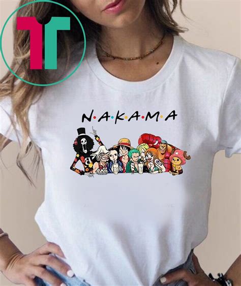 Nakama One Piece Friends Tv Show Shirt Shirts Owl
