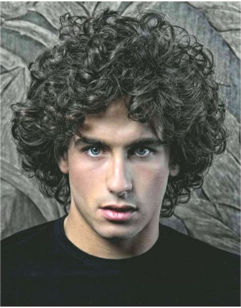 This style works well on either curly hair or straight hair. 20 Curly Hairstyles Men Mid Length With Tutorials # ...