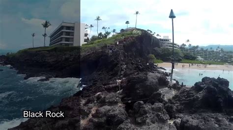 Destinazione Hawaii Lahaina Kaanapali Beach E Black Rock Youtube