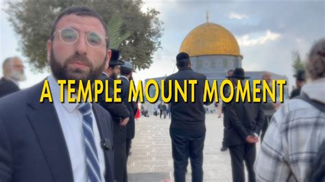 A Temple Mount Moment The Elevated Platform Youtube