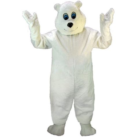 Shop The Latest Mask Us Happy Polar Bear Lightweight Mascot Costume