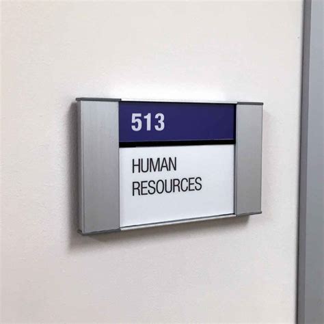 Suite And Office Id Signs — Extra Condensed