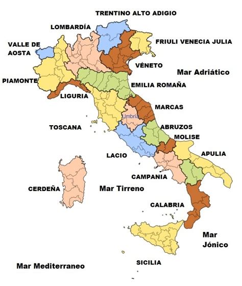 Regiones De Italia Y Sus Capitales Con Mapa Sicilia Journal The Best
