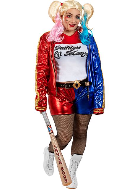 Costume Di Harley Quinn Taglie Forti Suicide Squad Consegna 24h Funidelia