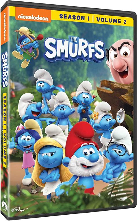 The Smurfs 2021 Season 1 Vol 2 Uk Dvd And Blu Ray