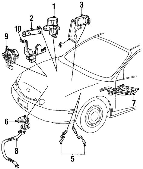 1999 Ford Crown Victoria Egr Valve Exhaust Gas Recirculation Egr