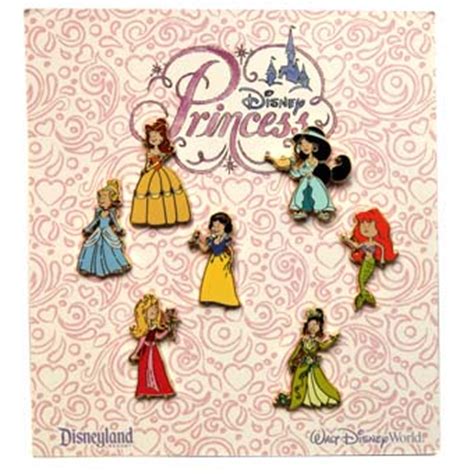 Your WDW Store Disney Princess Pin Set Babe Disney Princess Pins