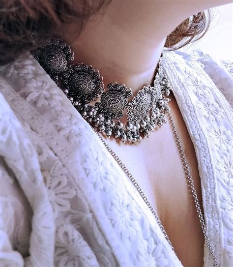 Oxidized Jewellery Pieces Under 10k For An Offbeat Mehendi Look