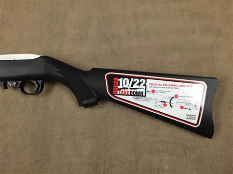 Ruger 1022 Takedown 22lr Stainless Synthetic Saddle Rock Armory
