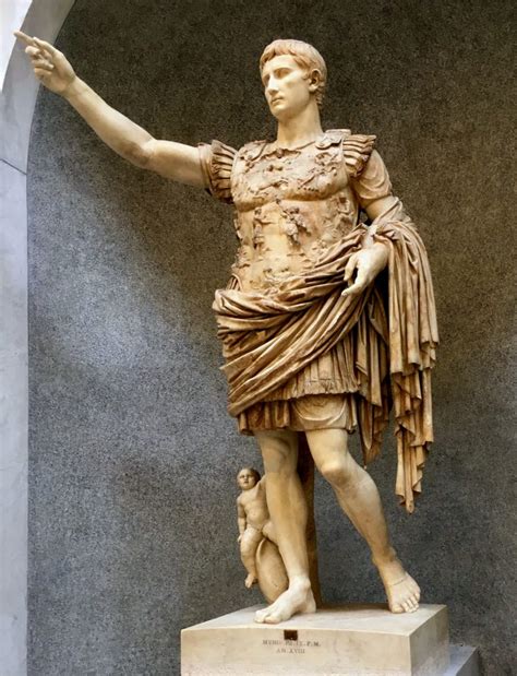 Augustus From Prima Porta Vatican Museum Cenk Eronat Private