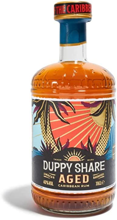 The Duppy Share Aged Caribbean Rum 700ml Uk Grocery