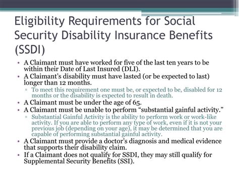 Ppt Social Security Disability Basics Powerpoint Presentation Free
