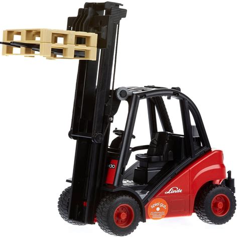 Bruder Linde Fork Lift H30d With 2 Pallets 116 Scale Kavanaghs Toys