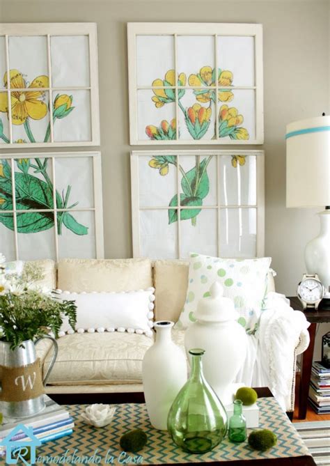 Tips on decorating your house with vintage items. 10 Do It Yourself Decorating Ideas - Home Stories A to Z