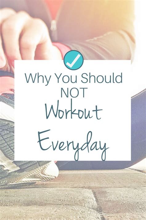 Everyone Says You Need To Workout Every Day But Is It Really True