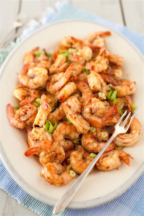 Hot And Juicy Shrimp With Spicy Garlic And Ginger Sauce Cooking Melangery
