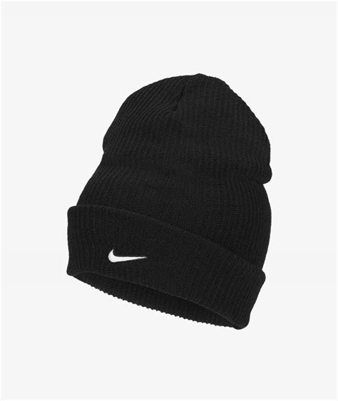 Black Nike Swoosh Beanie Svd