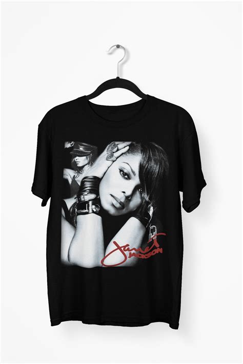 Janet Jackson T Shirt Rap Tshirtsgraphic Teemusic Etsy