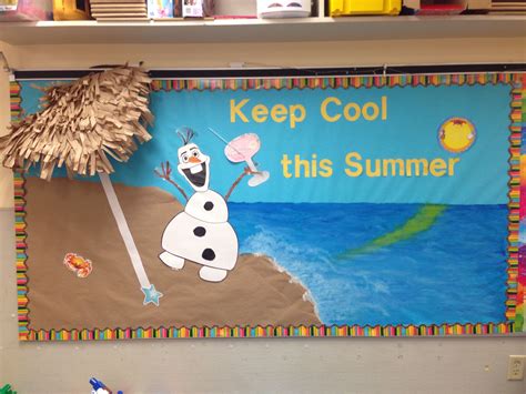 4.8 out of 5 stars. Olaf bulletin board for summer. | Summer bulletin boards ...