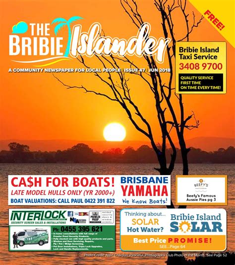 The Bribie Islander June 2018 Issue 47 By The Bribie Islander Issuu
