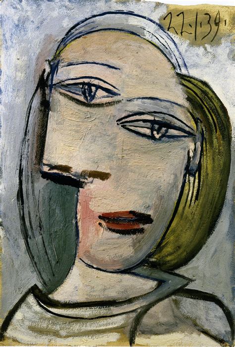 Picasso Portrait De Femme Marie Thérèse 1939 Picasso Art Pablo