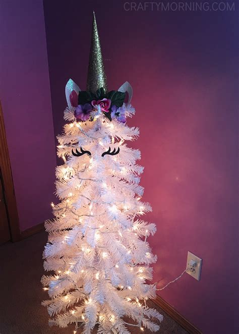 Diy Unicorn Christmas Tree Crafty Morning