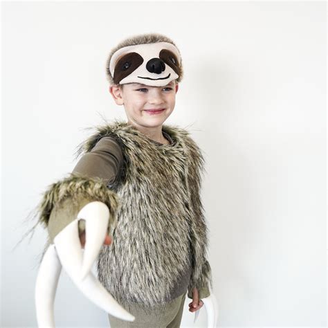Sloth Costume For Boys Kids Costume Animal Costume Etsy