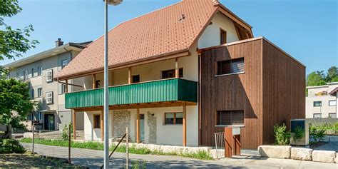 Brb 9 stadtvilla urban und ländlich. Umbau Haus mit Laube, Suhr | Leutwyler & Sandmeier