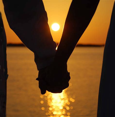 Our Wedding Day Couple Beach Pictures Hand Pictures Shadow Pictures Sunset Love Romantic