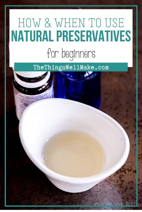 Natural Preservatives Natural Preservatives Diy Natural Products Homemade Cosmetics