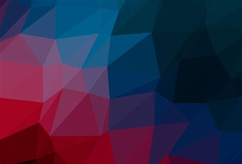 Dark Blue Red Vector Low Poly Texture 12237447 Vector Art At Vecteezy