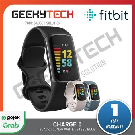 Jual Fitbit Charge 5 Fitness And Health Tracker Smartwatch Fitbit