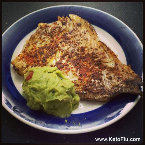 Delicious keto recipes free for. KetoFlu.com - Easy Keto Diet Recipes: Spicy Seasoned Haddock Fillets Topped with Guacamole (Keto)