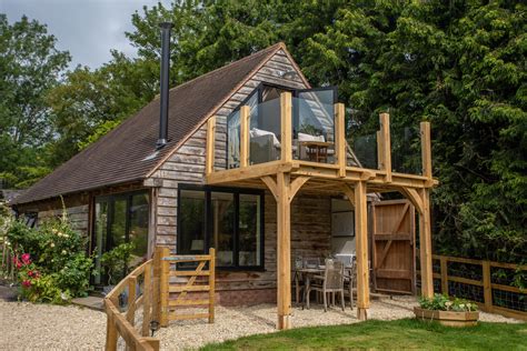 Just finished an oak framed balcony for a stunning property in