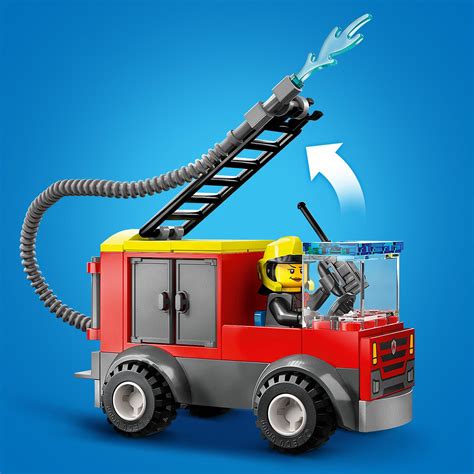 Lego City Fire Station And Fire Truck Lego Dancing Bear Toys