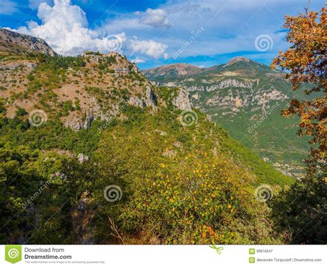 Gourdon Mountain Village France Stock Image Image Of Europe Alps