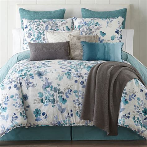 Do you assume jcpenney queen comforter sets looks nice? JCPenney Home Clarissa 4-pc. Reversible Comforter Set ...