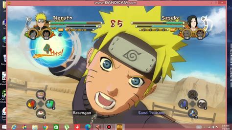 Naruto Vs Sasuke Gameplay Youtube