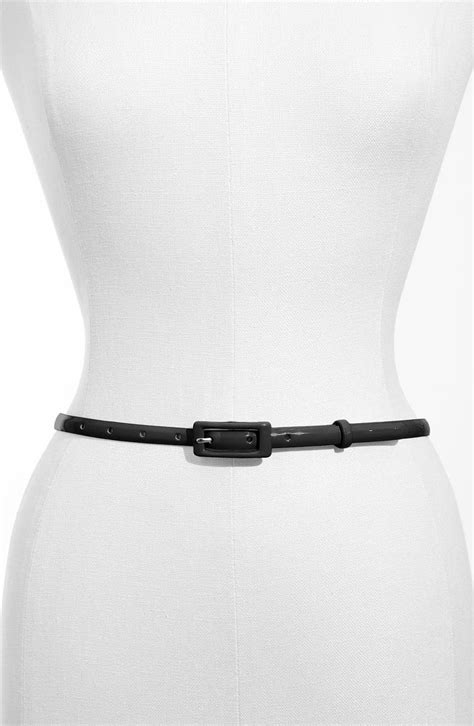 Another Line Updated Skinny Patent Belt Nordstrom