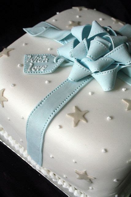 Fondant Bow T Cake Fondant Bow Present Cake Xmas Cake