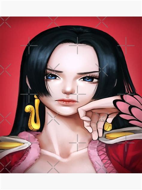 One Piece Boa Hancock Poster For Sale By Clonart Redbubble