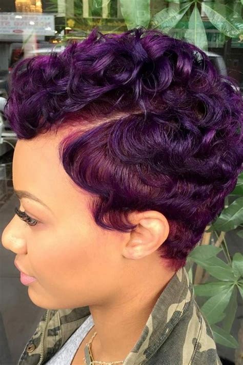 However, there are plenty of short hairstyles for black women out there, and we will be showing you the best of them! Short colored hairstyles for black women