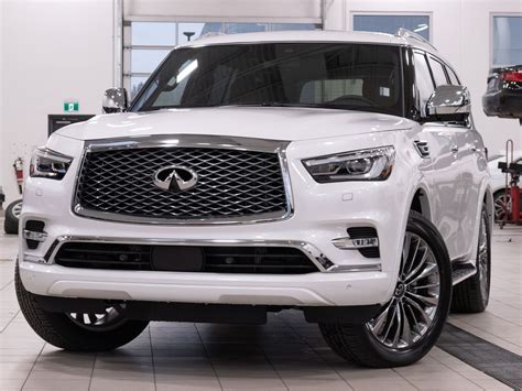 New 2021 Infiniti Qx80 7 Passenger Awd Proactive Suv In Kelowna I21002