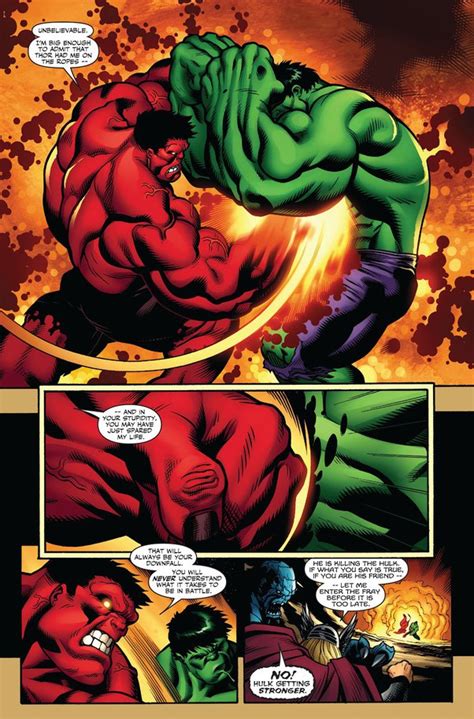 Who Would Win In A Fight To The Death Incredible Hulk Or Red Hulk Quora
