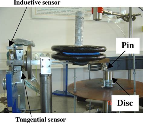 General View Of The Pin On Disc Tribometer Download Scientific Diagram