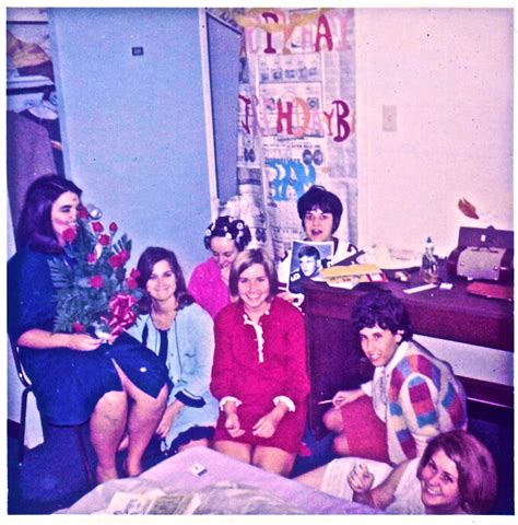 Vintage Photo 1960s College Girls Dorm Party Artskoold Flickr