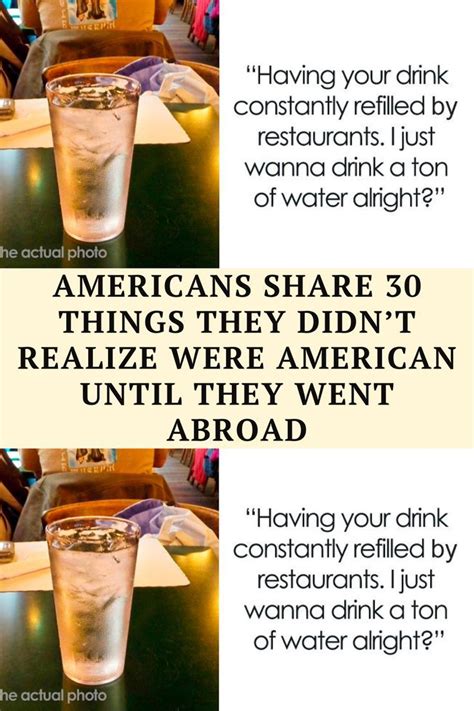Americans Share 30 Things They Didnt Realize Were American Until They Went Abroad American