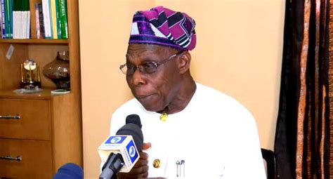 ‘we Are In Danger Obasanjo Calls For More Unity In Nigeria Channels